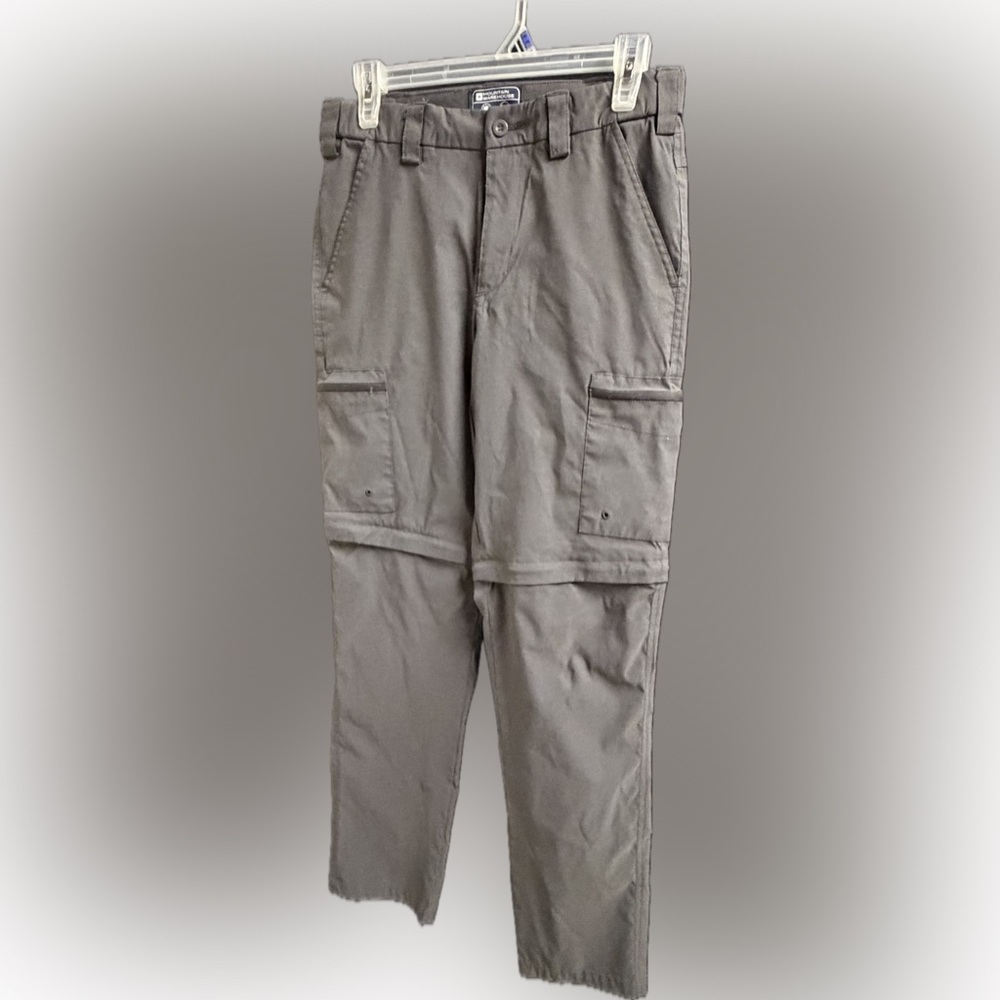 Mountain Warehouse Grey Zip Off Cargo Pants Mens